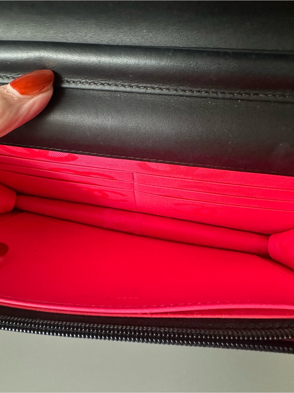 Chanel Black Calfskin Cambon Ligne WOC – Pink Interior - Picture 9 of 12